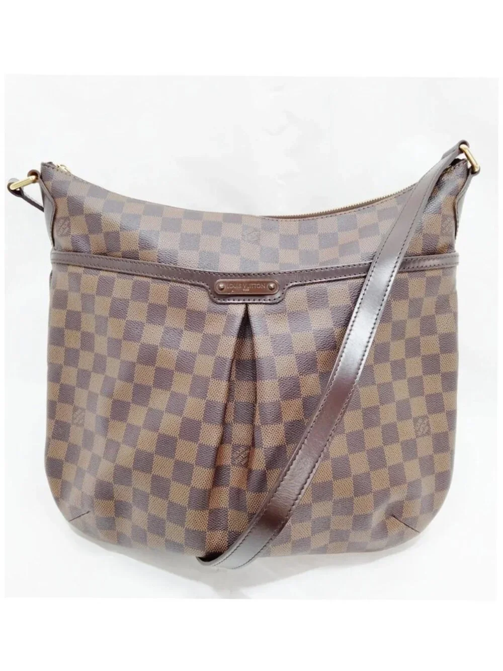 Authentic Louis Vuitton Bloomsbury GM Damier Ebene Crossbody